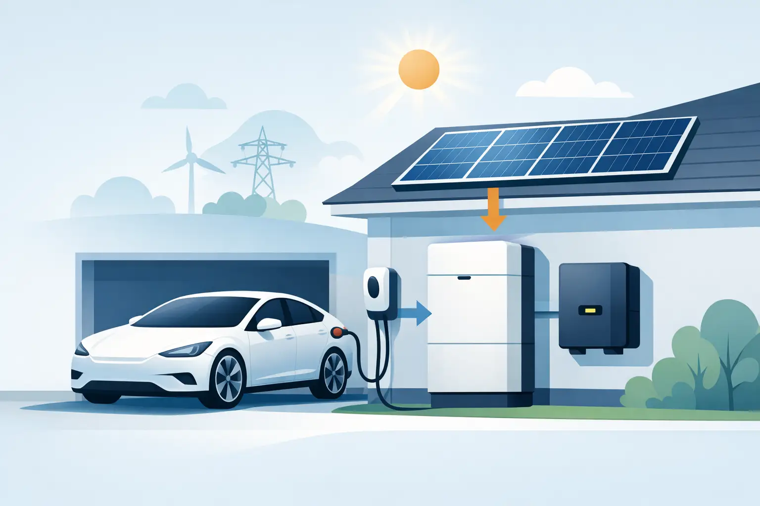 How Home Batteries Support EV Charging at Home