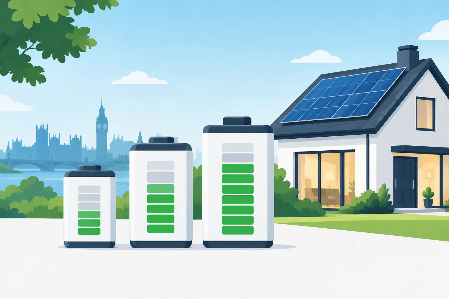 Battery Capacity Comparison for UK Homes